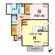 L'espoir（レスポワ－ル）の間取り画像