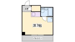 カサベラ花隈の間取り画像