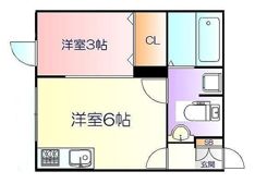 メリディアン国見壱番館の間取り画像
