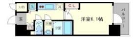 エスリード松屋町SOUTHの間取り画像