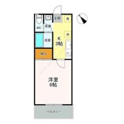 南仙台ハイツ J棟の間取り画像
