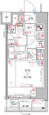 クレヴィスタ横浜関内の間取り画像