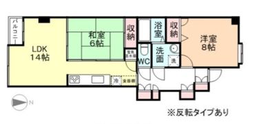 第5グレースビルの間取り画像