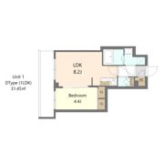 S-RESIDENCE高島平asoleaの間取り画像