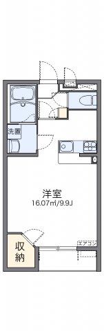 レオネクストセイントの間取り画像