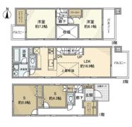 根岸戸建の間取り画像