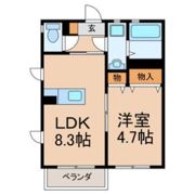 ドミールKの間取り画像