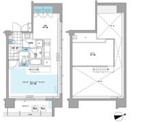 プライムアーバン芝浦LOFTの間取り画像