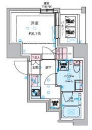GENOVIA幡ヶ谷の間取り画像