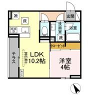 D'Bless和田町の間取り画像