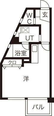 ハイリスベーネ池下の間取り画像