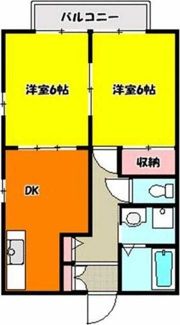 パークハイツの間取り画像