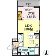 エクセリア田柄の間取り画像