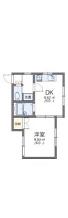 レオパレス上大岡第12の間取り画像