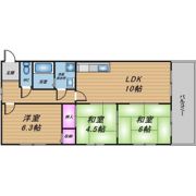 リヴィエール姫島の間取り画像