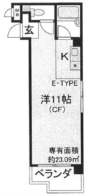 プルミエール勧修寺の間取り画像