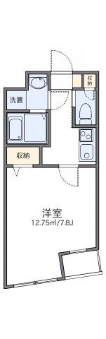 レオパレスエクセルカーサ平和台の間取り画像
