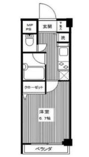 ライズステージ馬込の間取り画像