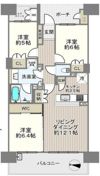 六甲アイランドCITY W7 Residence12番館の間取り画像