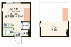 ハーモニーテラス旭丘Ⅳの間取り画像