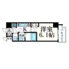 プレサンス心斎橋ブライトの間取り画像