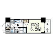 プレサンス北浜パレスの間取り画像