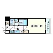 プレサンス松屋町ファステの間取り画像