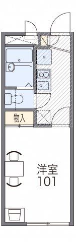 レオパレス豊中 北条の間取り画像