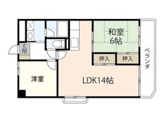 第1ベルビィ三篠の間取り画像