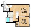 La Douce Vie恵み野駅前の間取り画像