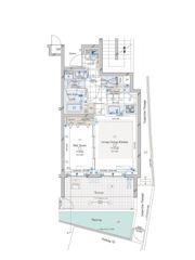 コンシェリア東京 THE RESIDENCEの間取り画像