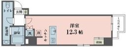 アムス四谷三丁目の間取り画像