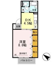 フロラシオン川内Ⅱの間取り画像