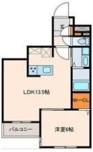 ポーラスター11th星ヶ丘山手の間取り画像