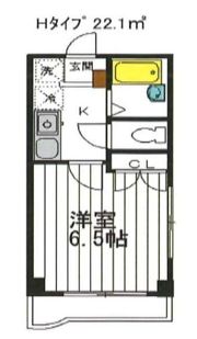 パルメゾン旭ヶ丘の間取り画像