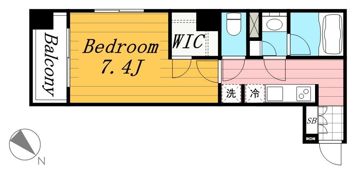 オーク高輪Ⅱの間取り画像