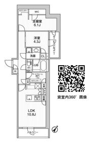 コンポジット渋谷初台の間取り画像