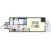 エスリード難波THE FIRSTの間取り画像