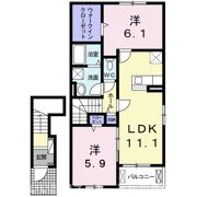 マルリⅡの間取り画像