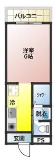 ウォンザハイムA棟の間取り画像