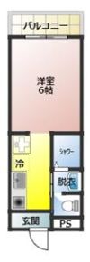 ウォンザハイムA棟の間取り画像