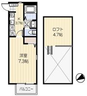 レスポワール東府中の間取り画像
