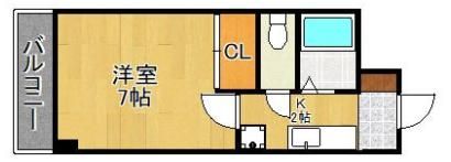 パームコートの間取り画像