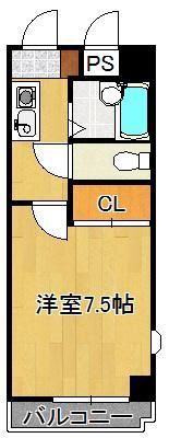 パームコートの間取り画像