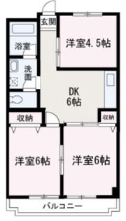 並木グリーンハイツの間取り画像