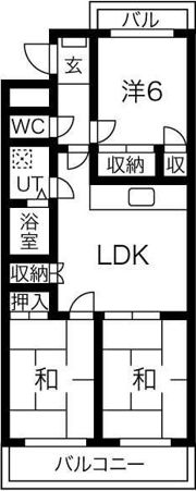 森下マンションの間取り画像