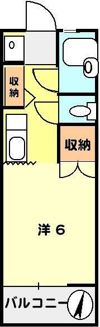 T－net 清水コーポIIの間取り画像