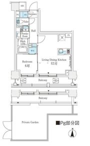 J．GRAN Court 品川西大井EASTの間取り画像