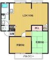 ハイツ野村 Nの間取り画像