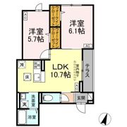 Asset-Court 武蔵台の間取り画像